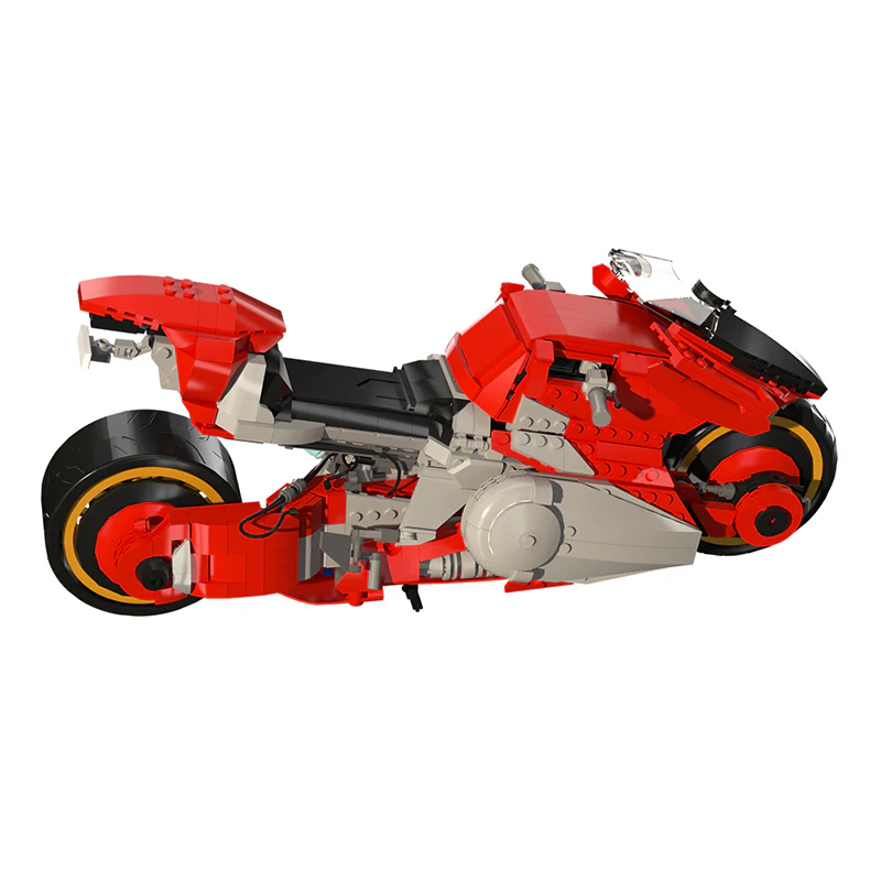 GOBRICKS MOC 133770 cyberpunk 2077 bike - YWOBB
