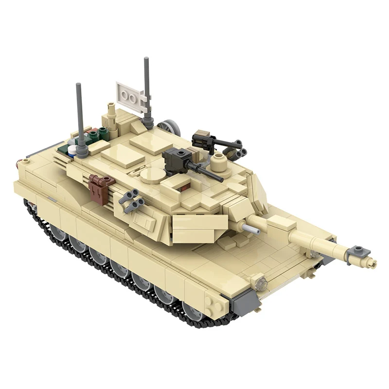 MOC 36237 M1A2 Abrams Tank W/ Interior - YWOBB
