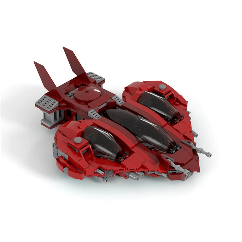 GOBRICKS MOC 146932 Pata'Herz-class exploration craft - YWOBB
