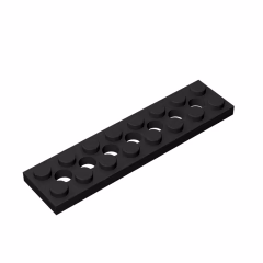 GOBRICKS GDS-699  Plate 2 x 8 with 7 Holes - YWOBB