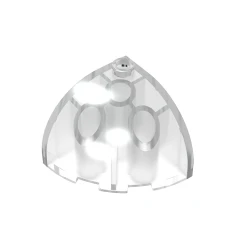 GOBRICKS GDS-1078 Round Corner 3 x 3 x 2 Dome Top - YWOBB
