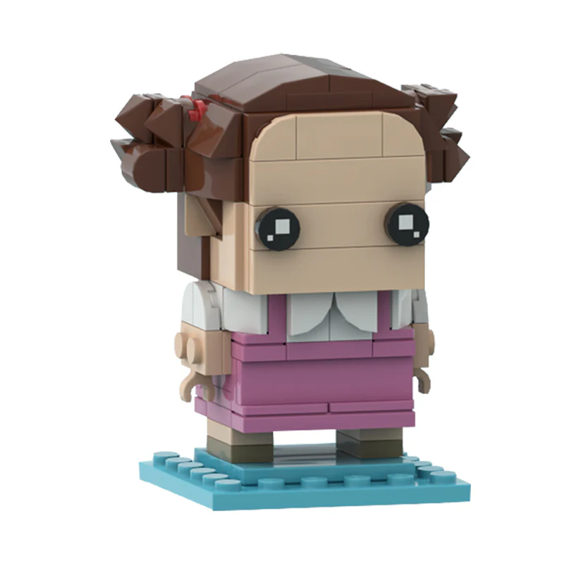 GOBRICKS MOC 123532 Totoro  Satsuki & Mei - Studio Ghibli - YWOBB
