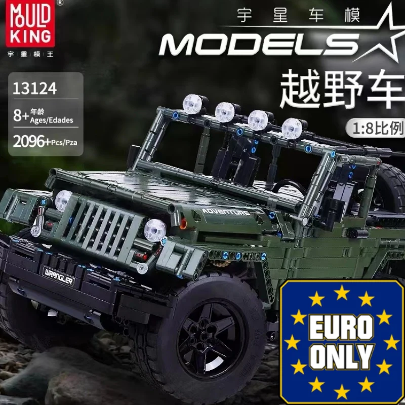 Mould King 13124 Jeep Wrangler OVP EU Warehouse Version - YWOBB