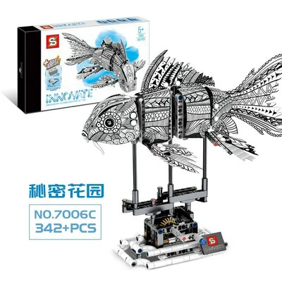 SY 7006 A-D The DIY Forma Fish - YWOBB