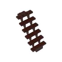 GOBRICKS GDS-90031 Stairs 7 x 4 x 6 Straight Open - YWOBB