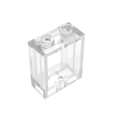 GOBRICKS GDS-783 Window 1 x 2 x 2 Flat Front - YWOBB