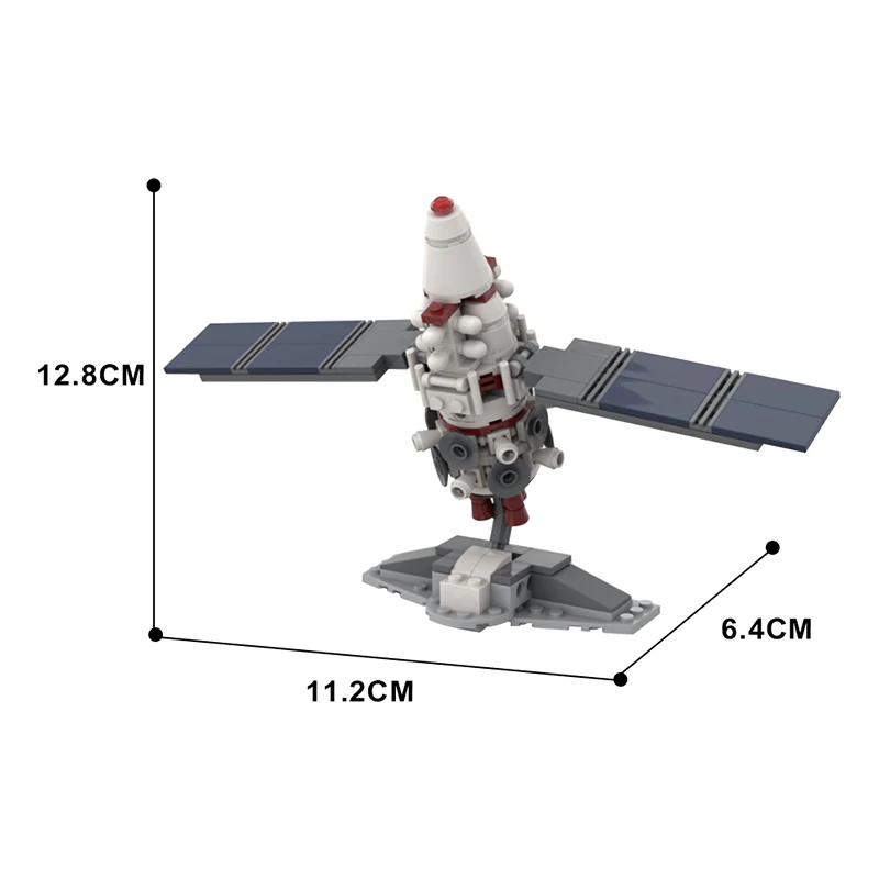 GOBRICKS MOC 133939 satellite - YWOBB