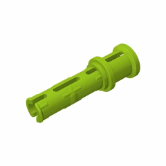 GOBRICKS GDS-923 Pin 3L with Friction Ridges Lengthwise and Stop Bush - YWOBB