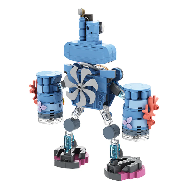 GOBRICKS MOC A0503Y07 My Singing Monsters-Water Monsters - YWOBB
