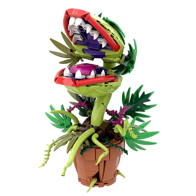 GOBRICKS MOC F-A0629 Audrey II - YWOBB