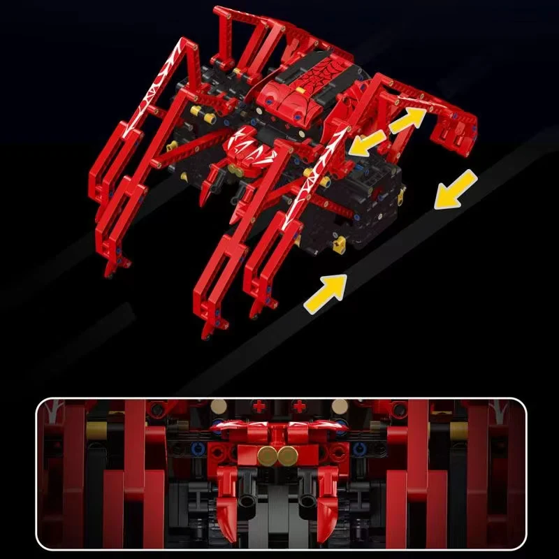 Mould King 15053 Red Spider - YWOBB