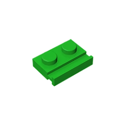 GOBRICKS GDS-806  Modified 1 x 2 with Door Rail - YWOBB