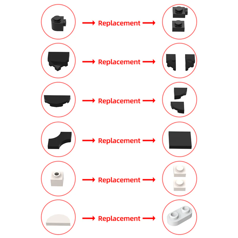 GOBRICKS MOC 157377 Spider Gwen from SPIDER MAN ACROSS THE SPIDER-VERSE - YWOBB