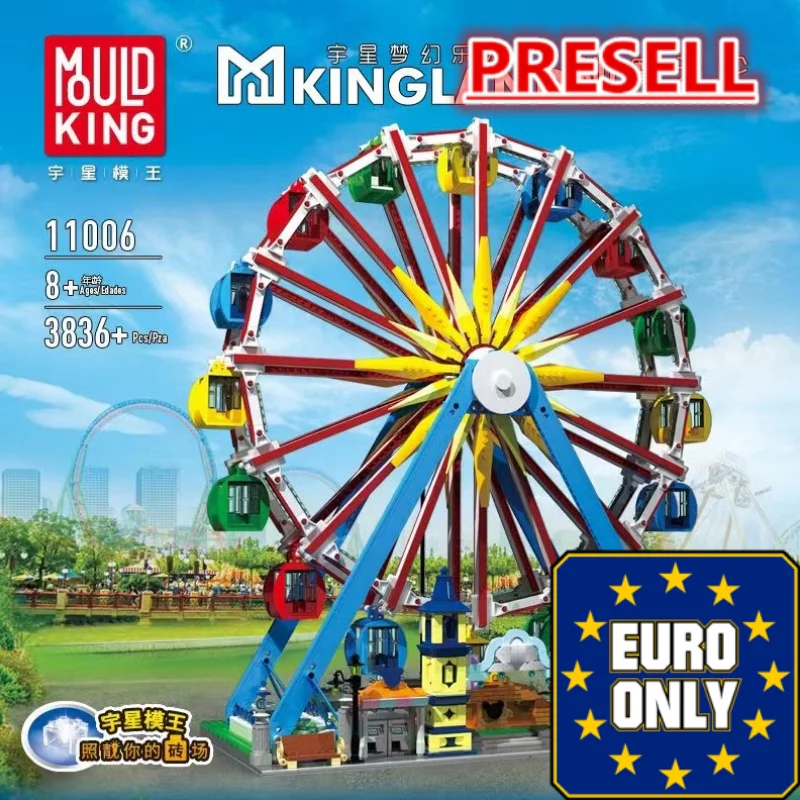 Mould King 11006 Ferris Wheel with Lights OVP EU Warehouse Version - YWOBB