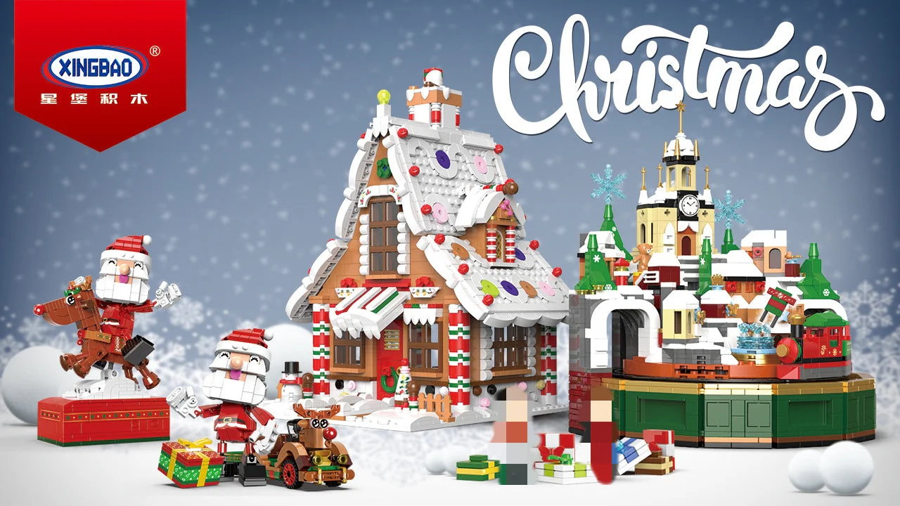 XINGBAO 18019-18022 Merry Christmas - YWOBB