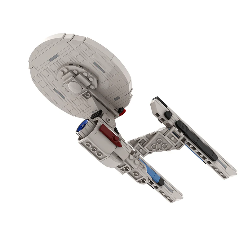 GOBRICKS MOC 105147 Star Trek Enterprise 1701-A - YWOBB