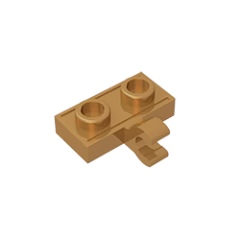 GOBRICKS GDS-815  Modified 1 x 2 with Clip on Side - YWOBB