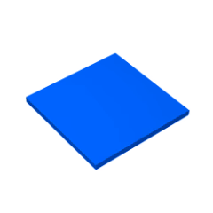 GOBRICKS GDS-1116 Tile 6 x 6 with Bottom Tubes - YWOBB