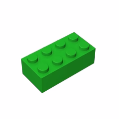 GOBRICKS GDS-542 Brick 2 x 4 - YWOBB