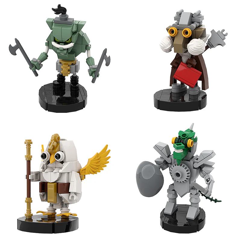GOBRICKS MOC A1110Y01 Dungeons and Dragons 01 - YWOBB