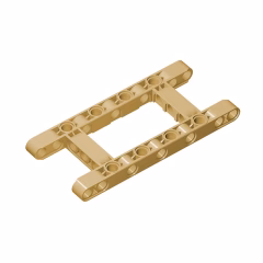 GOBRICKS GDS-1001 Modified Frame Thick 5 x 11 Open Center - YWOBB