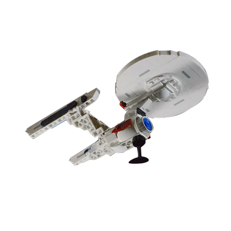 GOBRICKS MOC 105147 Star Trek Enterprise 1701-A - YWOBB