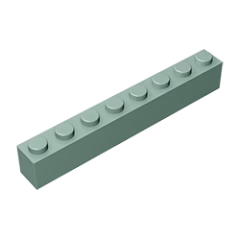 GOBRICKS GDS-536 Brick 1 x 8 - YWOBB