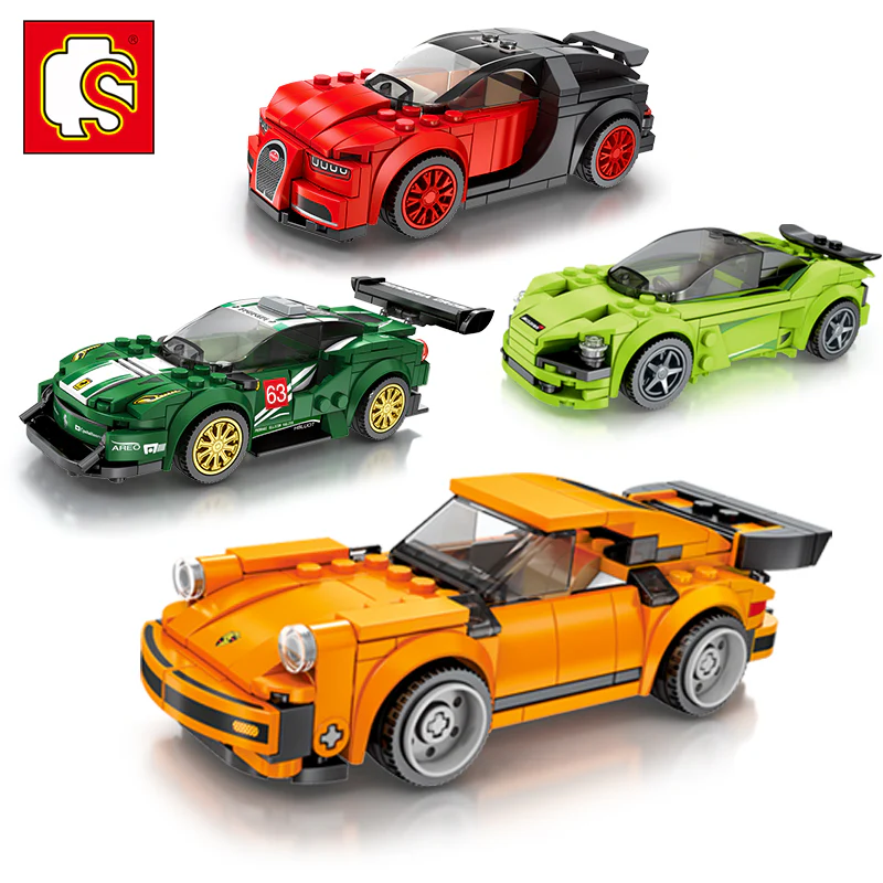 SEMBO 607013-607016 Mini racing cars - YWOBB