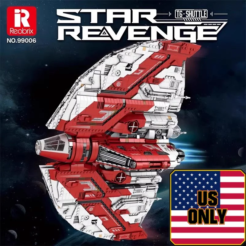 Reobrix 99006 Ahsoka's T-6 Shuttle OVP US Warehouse Version - YWOBB