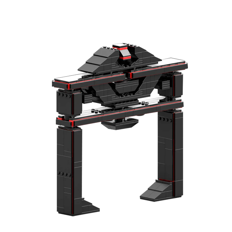 GOBRICKS MOC 150956 Classic TRON Recognizer - YWOBB