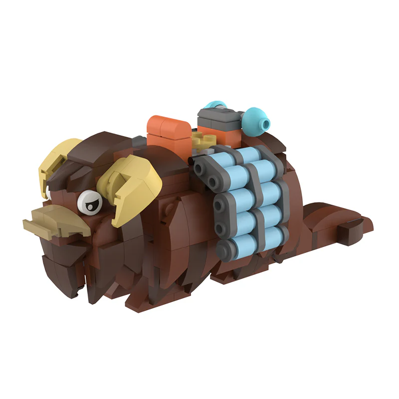 GOBRICKS MOC 122366 Playscale Bantha - YWOBB
