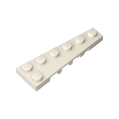 GOBRICKS GDS-2143 Wedge Plate 6 x 2 Right - YWOBB