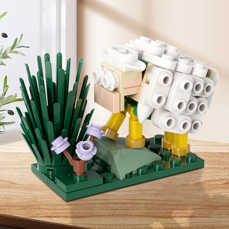 GOBRICKS MOC 136543 Sheep - YWOBB