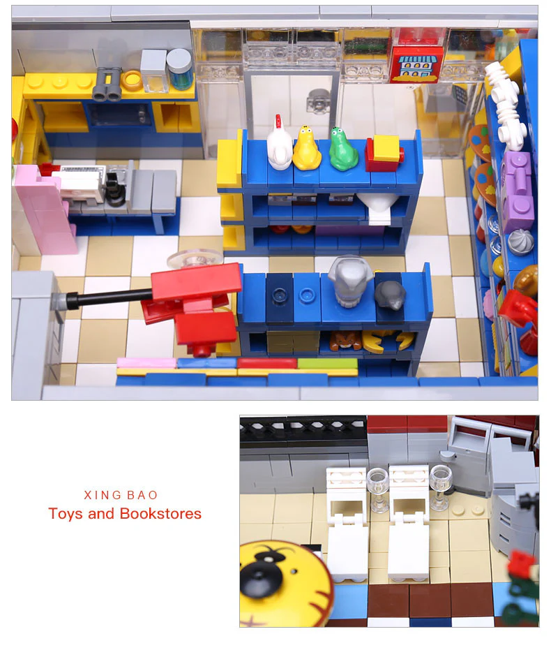 XINGBAO XB-01006 The Toys and Bookstore - YWOBB