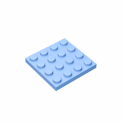 GOBRICKS GDS-519 Plate 4 x 4 - YWOBB