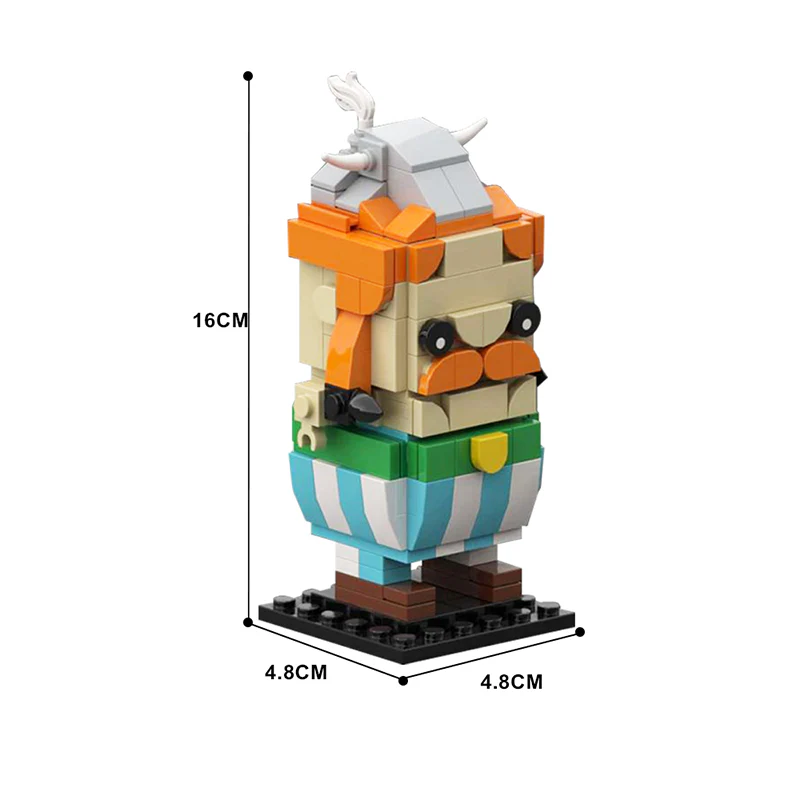 GOBRICKS MOC 140209 Obelix - YWOBB