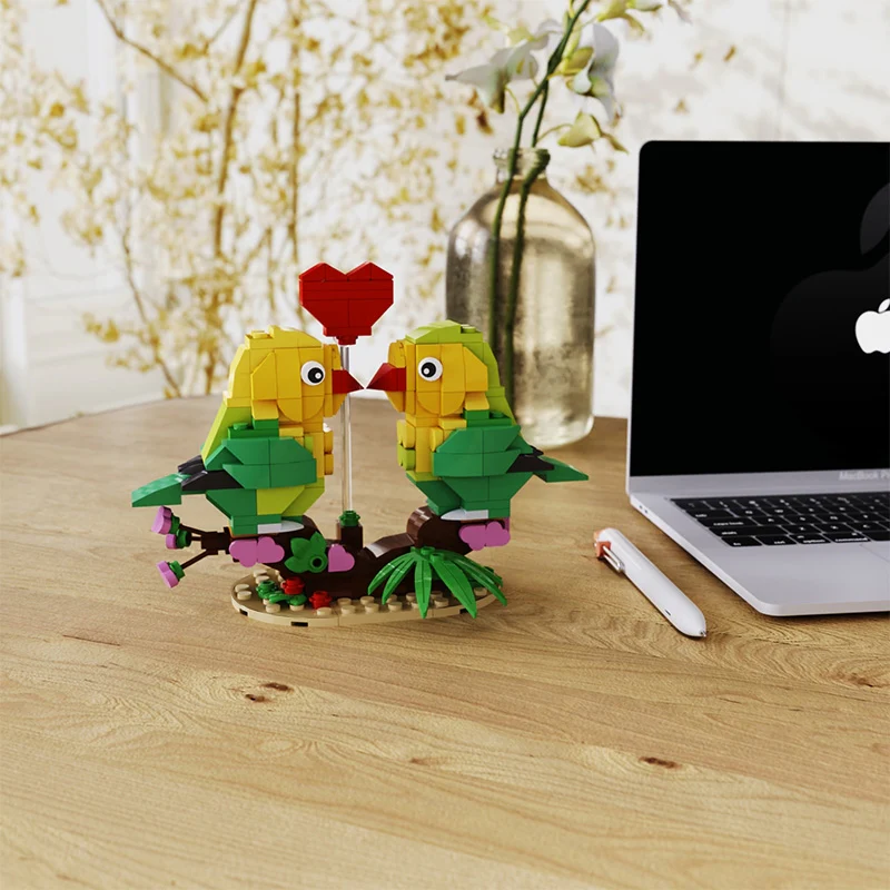 MOC C7860 Valentine's Day Confession Gift Love Bird - YWOBB