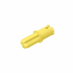 GOBRICKS GDS-914 Axle Pin without Friction Ridges Lengthwise - YWOBB