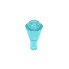 GOBRICKS GDS-1138 Cone 1 x 1 Inverted with Bar - YWOBB