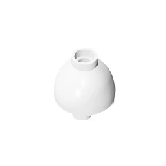 GOBRICKS GDS-1194 Round 2 x 2 Dome Bottom with Studs - YWOBB