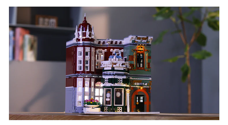Mould King 16005 Antique Collection Shop with LED lights - YWOBB