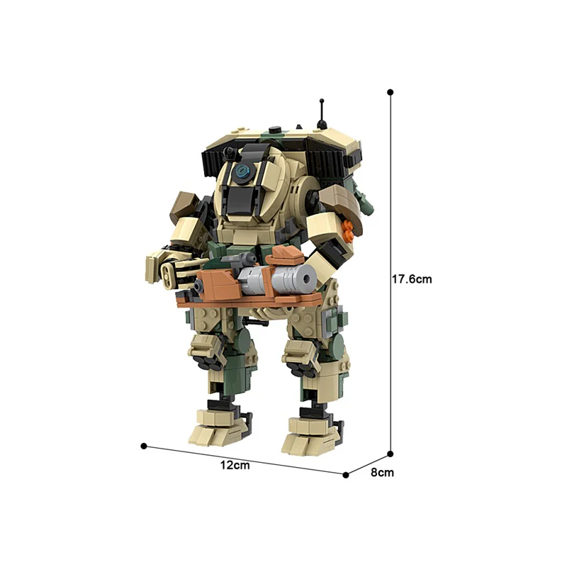GOBRICKS MOC 166870 Scorch Titanfall 2 - YWOBB