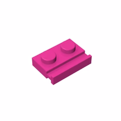 GOBRICKS GDS-806  Modified 1 x 2 with Door Rail - YWOBB