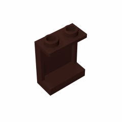 GOBRICKS GDS-785 Panel 1 x 2 x 2 with Side Supports - Hollow Studs - YWOBB