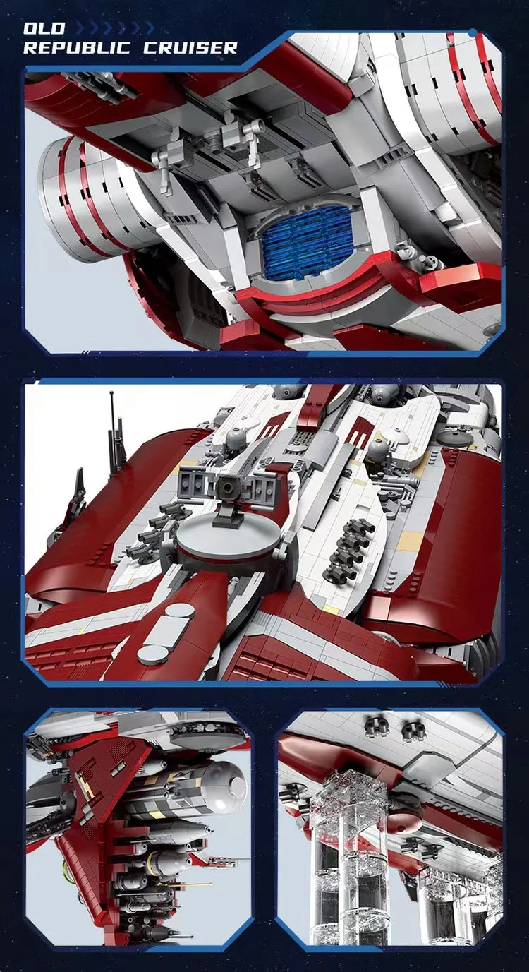 Mould King 21002 Old Republic Cruiser OVP US Warehouse Version - YWOBB
