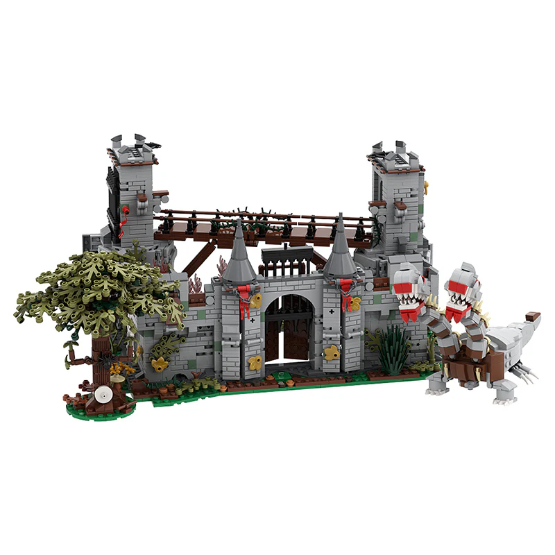 GOBRICKS MOC A0415 Meeting of the Wind and Cloud - YWOBB