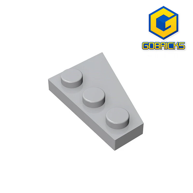 GOBRICKS GDS-546  Plate 3 x 2 Left - YWOBB
