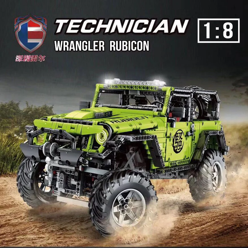RAEL LE-J902 1:8 WRANGLER RUBICON - YWOBB