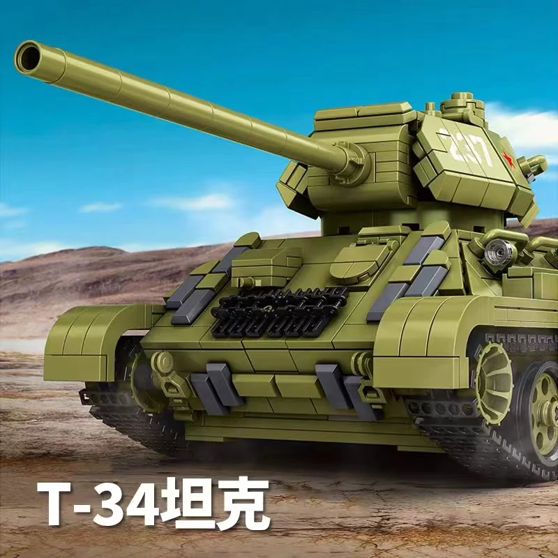 PANLOS 632012 Soviet T-34 Tank - YWOBB