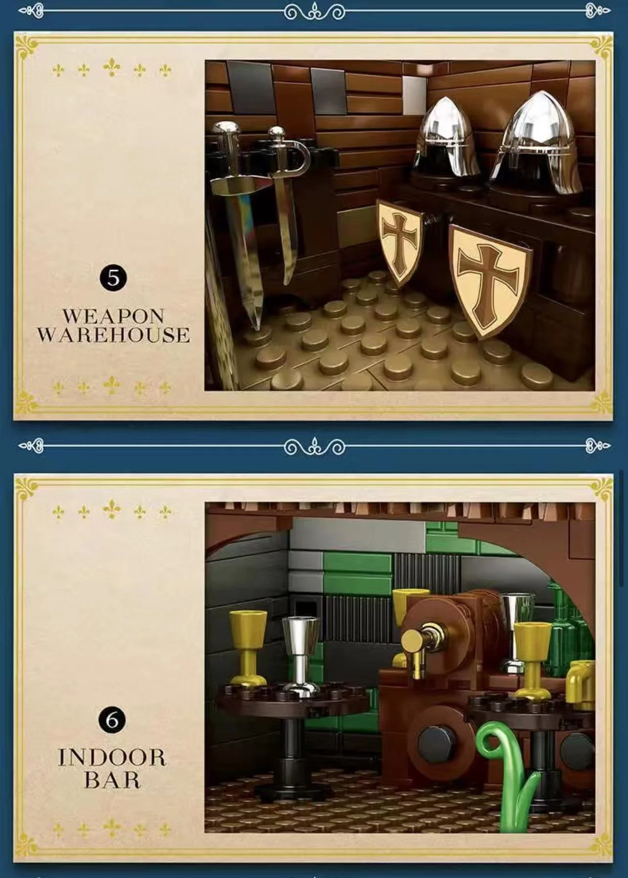 Reobrix 66018 Medieval Bistro 